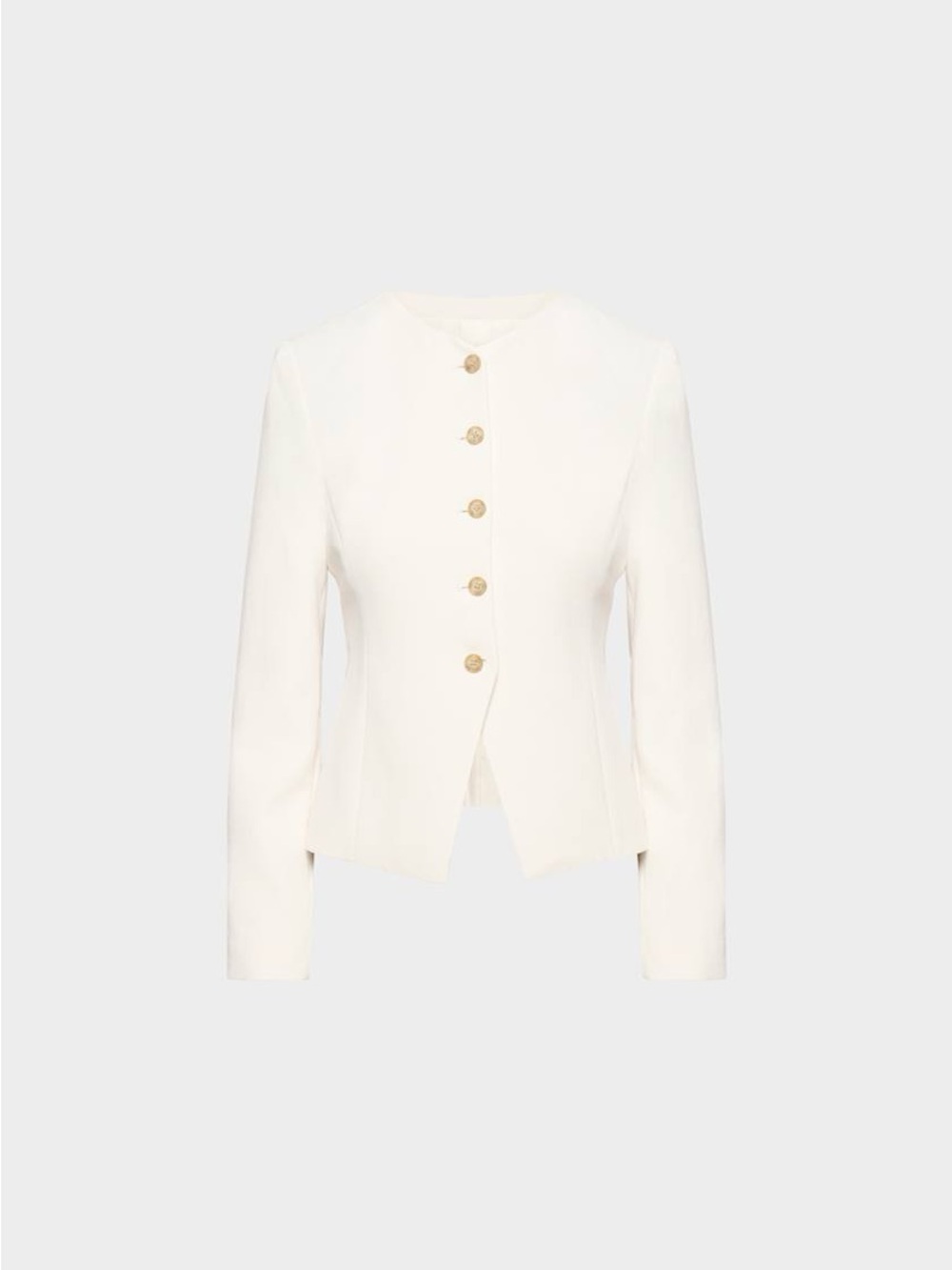 Aritzia Regal Blazer crepette size 10 NWT light birch - Picture 4 of 9
